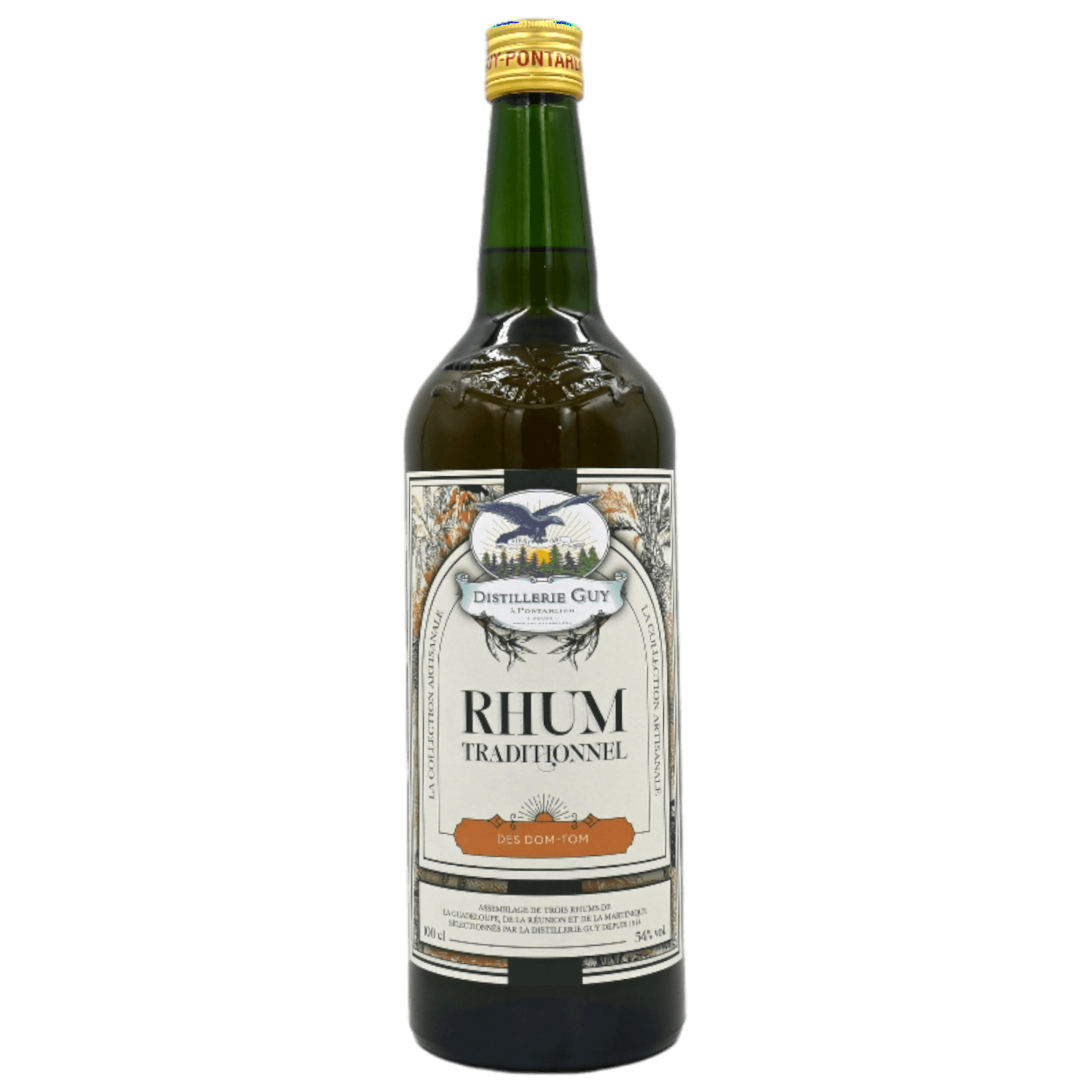 Rhum blanc traditionnel DOM 1 L